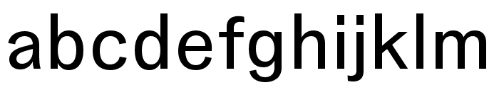 Peclet Regular Font LOWERCASE