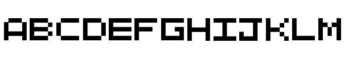 PixelNova Regular Font UPPERCASE