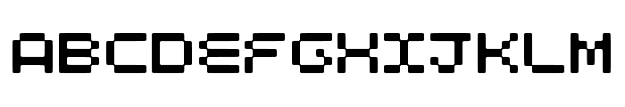 PixelNova Round Font LOWERCASE