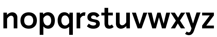 Plasto SemiBold Font LOWERCASE