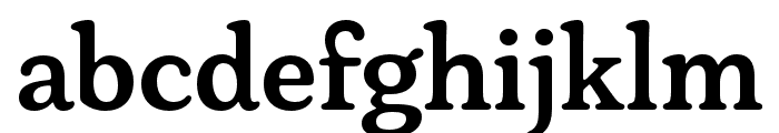 Plush Trial Bold Font LOWERCASE