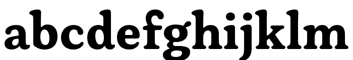 Plush Trial ExtraBold Font LOWERCASE