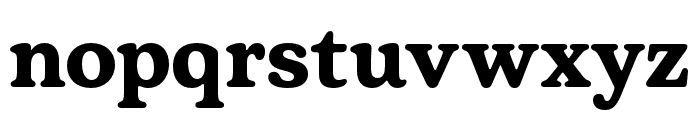 Plush Trial ExtraBold Font LOWERCASE