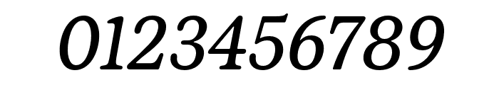 Plush Trial MediumItalic Font OTHER CHARS