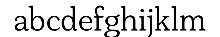 Plush Trial Regular Font LOWERCASE