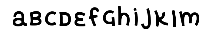 PolinaFontEn Regular Font UPPERCASE