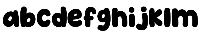 Popypop Font LOWERCASE