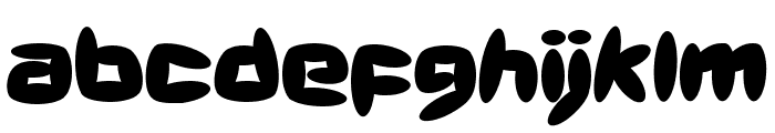 PowerDisplayT ExtraBold Font LOWERCASE