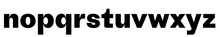 Proto Grotesk Bold Font LOWERCASE