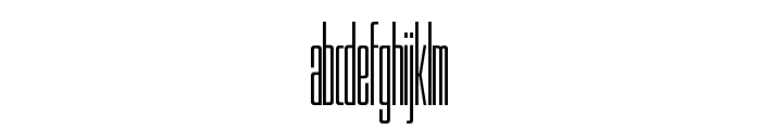 Psilograph   Thin Font LOWERCASE