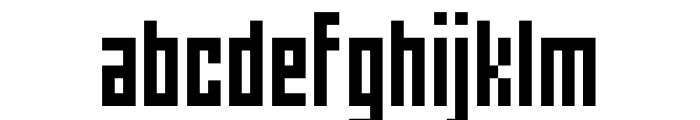 Pxlxxl Condensed Bold Font LOWERCASE