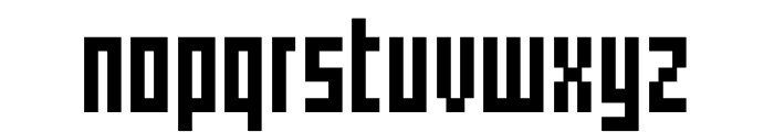 Pxlxxl Condensed Bold Font LOWERCASE
