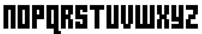 Pxlxxl Condensed Heavy Font UPPERCASE