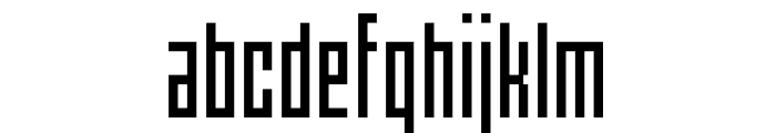 Pxlxxl Condensed Font LOWERCASE