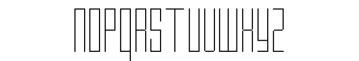 Pxlxxl Thin Font UPPERCASE