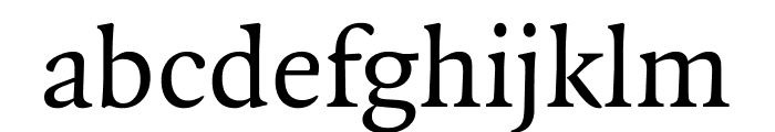 Quadraat Regular Font LOWERCASE