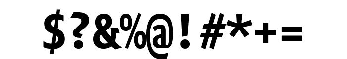 Quadraat Sans Mono Bold Font OTHER CHARS