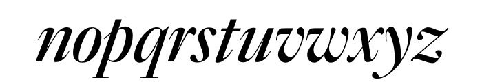 Quarto Medium Italic Font LOWERCASE