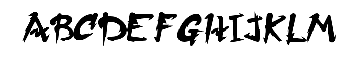 QueensOfTheApocalypse Regular Font UPPERCASE