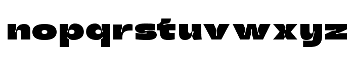 Quirx Font LOWERCASE