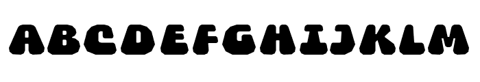 RadiusTRIAL BottomHeaviest 1 Font UPPERCASE