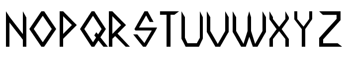 Ragnarok Regular Font UPPERCASE