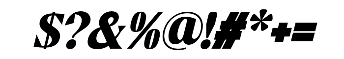 Ramus   Bold Italic Font OTHER CHARS