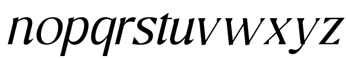 Ramus   Light Italic Font LOWERCASE