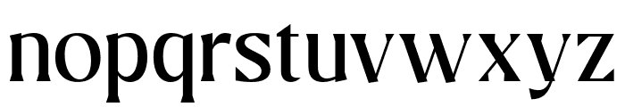 Ramus   Regular Font LOWERCASE