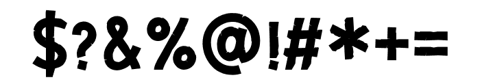 Randomatic Font OTHER CHARS