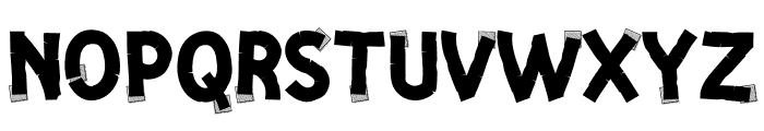 Randomatic Font UPPERCASE