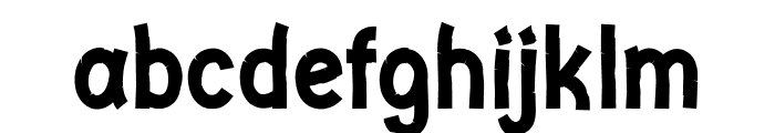 Randomatic Font LOWERCASE