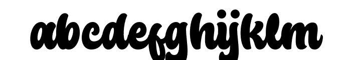 RaydhenRegular GORng Font LOWERCASE