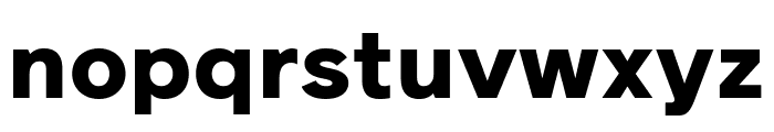 Reader Black Pro Font LOWERCASE