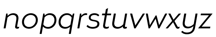 Remo Plus Blond Italic Font LOWERCASE