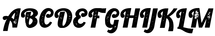 Retroking VGqVl Font UPPERCASE