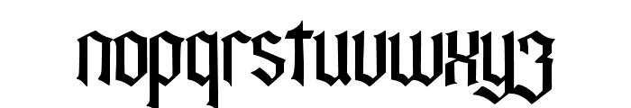Rettvik Font LOWERCASE