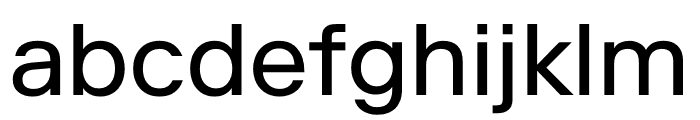 Riforma Regular Font LOWERCASE