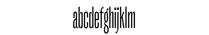 Right Grotesk Tall Fine Font LOWERCASE
