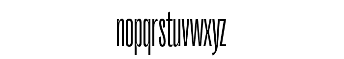 Right Grotesk Tall Fine Font LOWERCASE