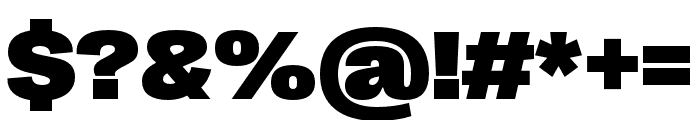 Right Grotesk Wide Black Font OTHER CHARS