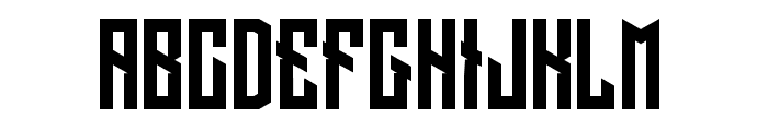 Rightes South Font UPPERCASE