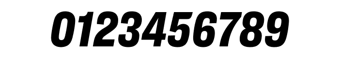 Ringside Compressed Ultra Italic Font OTHER CHARS