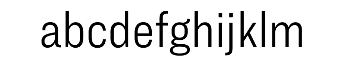 Ringside Condensed Light Font LOWERCASE