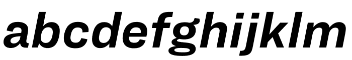 Ringside Regular ScreenSmart Bold Italic Font LOWERCASE