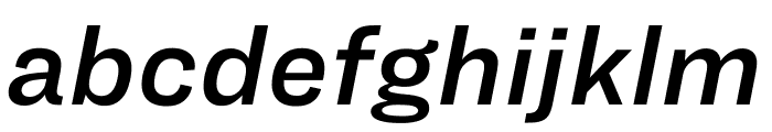 Ringside Regular ScreenSmart Medium Italic Font LOWERCASE