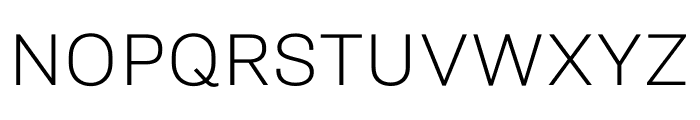 Ringside Regular Thin Font UPPERCASE