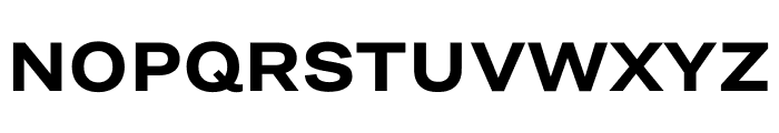 Ringside Wide Bold Font UPPERCASE