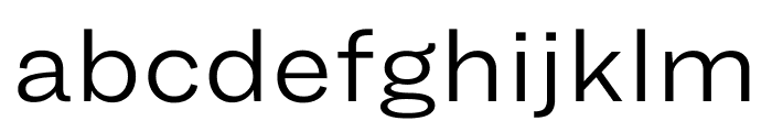 Ringside Wide Office Regular Font LOWERCASE