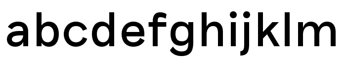 Riposte Regular Font LOWERCASE